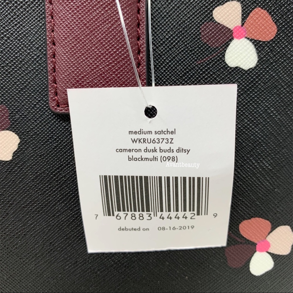 Kate spade cameron medium satchel dusk buds ditsy - Picture 3 of 8